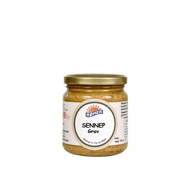 R�mer Sennep Grov, �kologisk - 200 g.