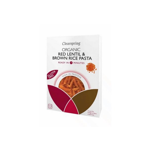 Clearspring R�de linser &amp; brune ris � - 250 g.