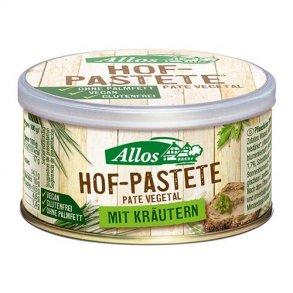 Allos Hof-Pastete Urtepat - 125 g.