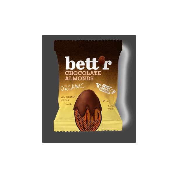 Bett'r Vegan choko mandler  - 40 g.