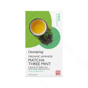 Clearspring Gr�n te m. Matcha & Mint - �kologisk - 20 breve