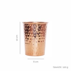 Biogan Kobber Krus Hamret - 300 ml 