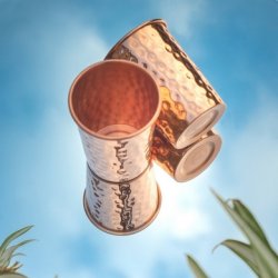 Biogan Kobber Krus Hamret - 300 ml 