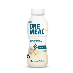 Nupo One meal +prime shake - Vanilje og banan - 330 ml.