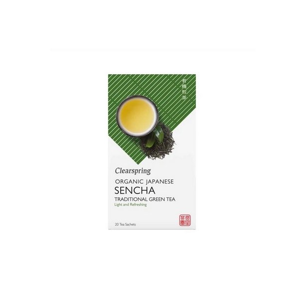 Clearspring Japansk Sencha gr�n te � - 20 breve