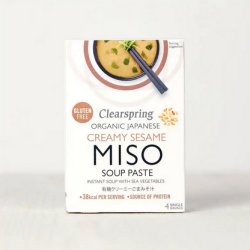 Clearspring Instant Miso Soup cremet sesam � - 60g