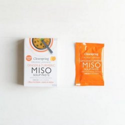 Clearspring Instant Miso Soup Ingef�r &amp; Gurkemeje � - 60 g.
