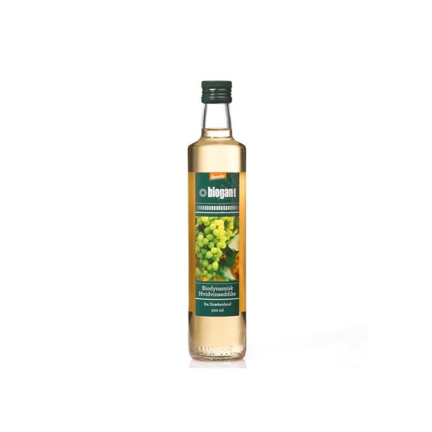 Biogan Hvidvins eddike  Demeter - 500 ml.