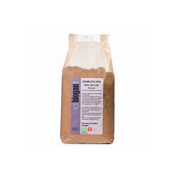 Biogan Kanelpulver Ceylon - kologisk - 500 g