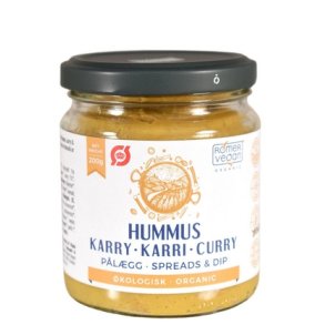 R�mer Vegan Sm�rep�l�g Hummus karry, �kologisk - 200 g.