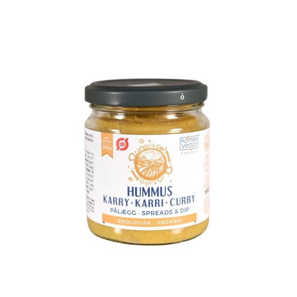 R�mer Vegan Sm�rep�l�g Hummus karry, �kologisk - 200 g.