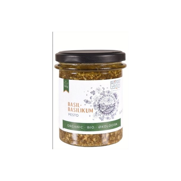 R�mer Vegan Pesto Basilikum, �kologisk - 180 g.