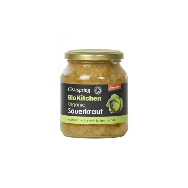 Clearspring Surk�l/sauerkraut - Biodynamisk, �kologisk - 360 gr.
