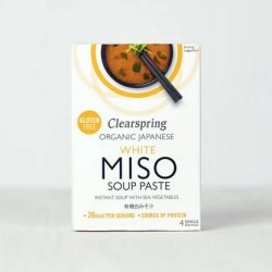 Clearspring Miso Soup Paste hvid � - 60 g.