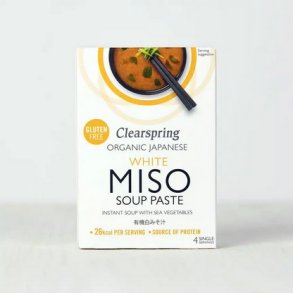Clearspring Miso Soup Paste hvid � - 60 g.