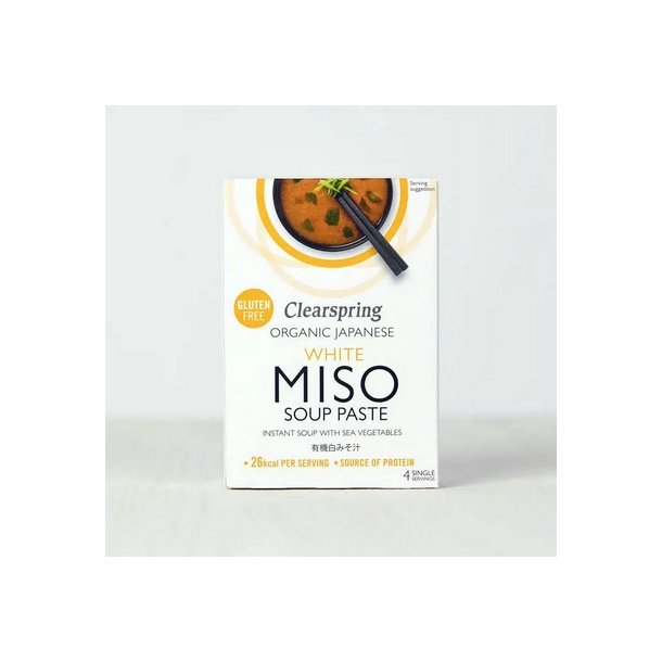 Clearspring Miso Soup Paste hvid � - 60 g.