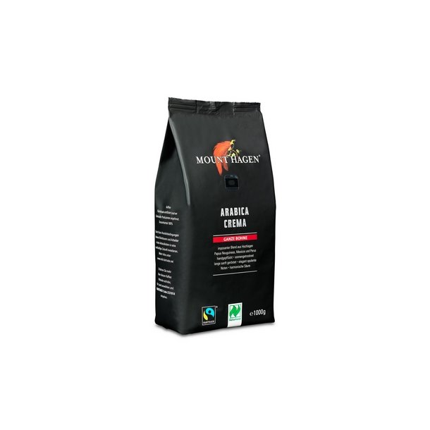 Biogan Kaffebnner Arabica Crema  - 1 kg.
