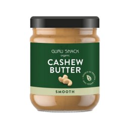 Guru Snack Organic Cashewnddesmr Smooth - 250 g.