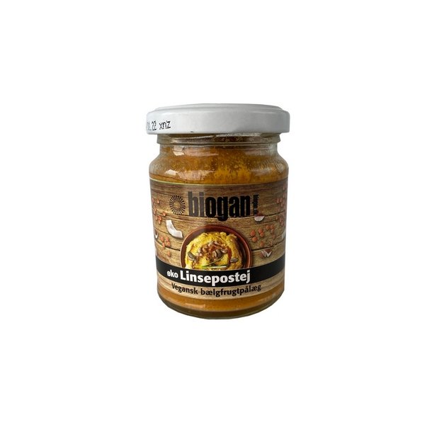 Biogan Linsepostej  - 115 g.