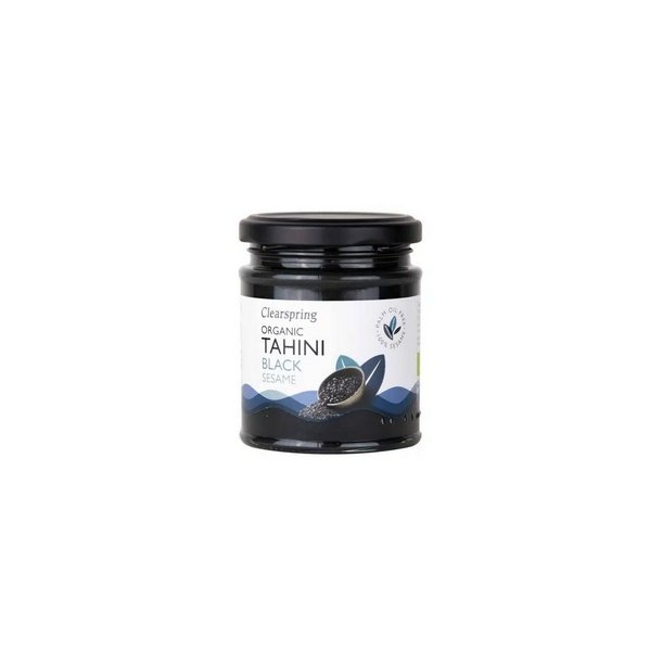 Clearspring Tahin sort sesam  - 170 g.