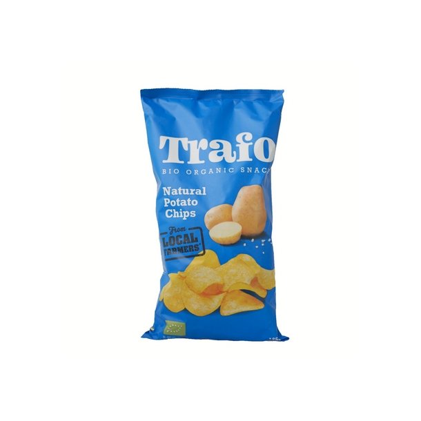Biogan Kartoffelchips m. salt  - 125 g.