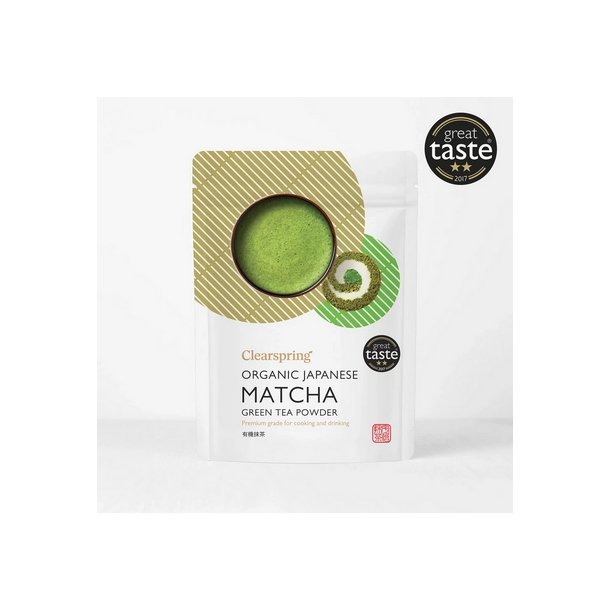 Clearsprings Matcha Gr�n te pulver - Japansk te - �kologisk - 100 gr.