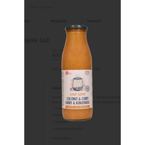 R�mer Karry og Kokos suppe, �kologisk - 500 ml.