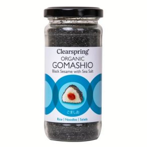 Clearspring Gomashio sort sesam m. havsalt, �kologisk - 100 g