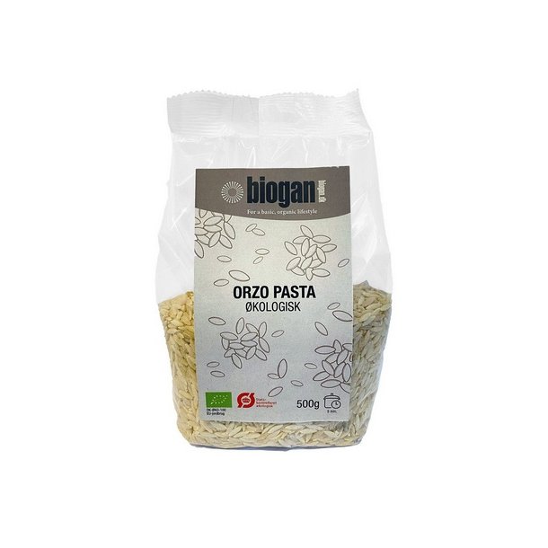 Biogan Orzo pasta Ø - 500 g.