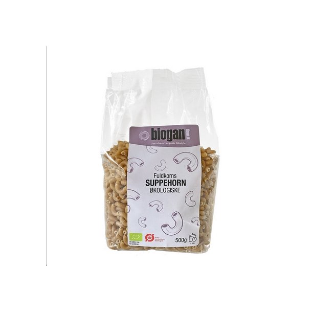 Biogan Fuldkorns suppehorn  - 500 g.