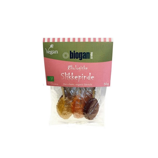  Biogan Slikkepinde  - 50 g.