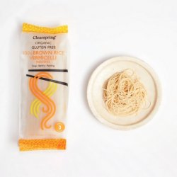 Clearspring Brune Ris Vermicelli nudler � - 180 g.