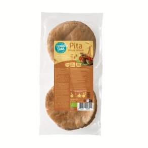 Biogan Pitabrd fuldkorn 8 stk   - 560 g.