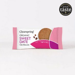 Clearspring Sweet Date Oat Biscuits � - 40 g.