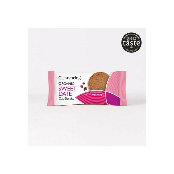 Clearspring Sweet Date Oat Biscuits � - 40 g.