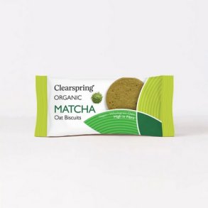 Clearspring Matcha Oat Biscuits � - 40 g.