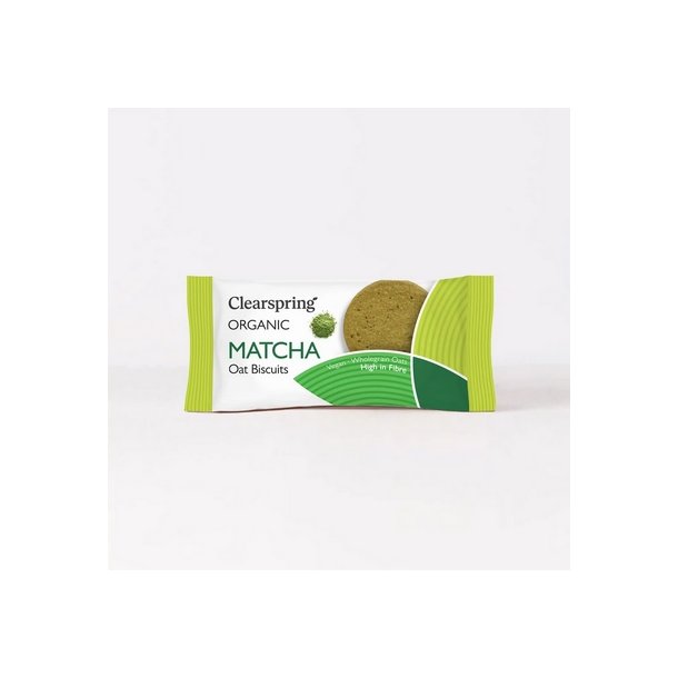 Clearspring Matcha Oat Biscuits � - 40 g.