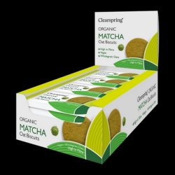 Clearspring Matcha Oat Biscuits � - 40 g.
