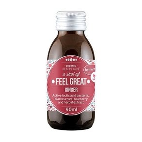 HUMAN Fermenteret ingefærshot Ø - 90 ml.