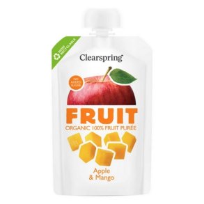 Clearspring �ble & mango frugtpur� � - 100 g.