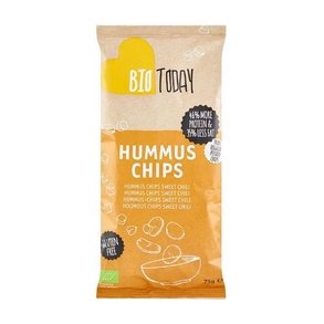 Hummuschips med s�d chili � - 75 g.