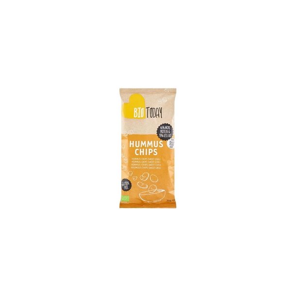 Hummuschips med s�d chili � - 75 g.