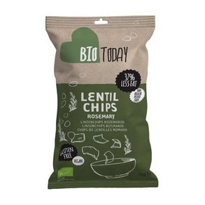 Linsechips med rosmarin � - 75 g.