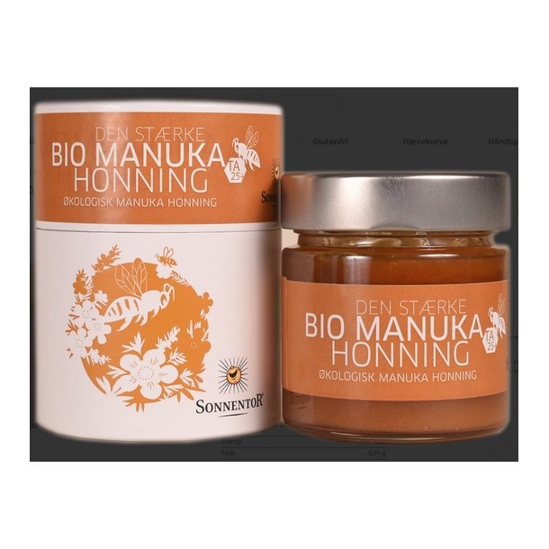 Bio Manuka honning MGO900+ � - 250 g.