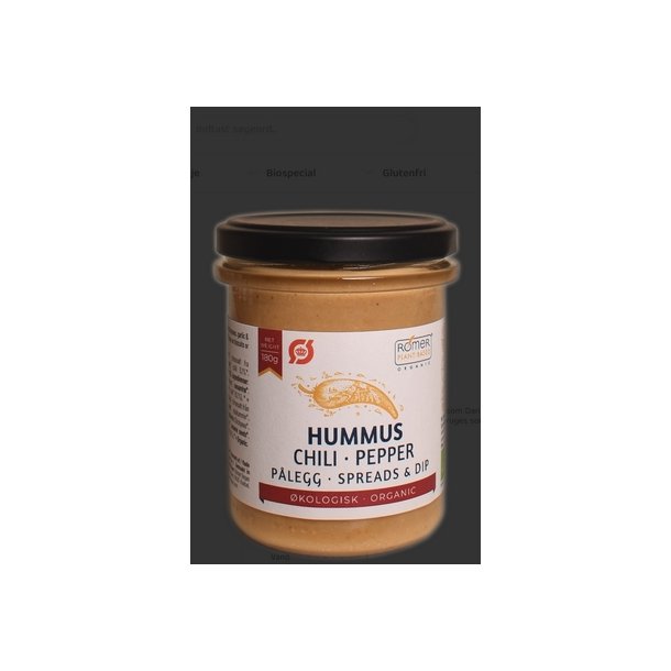  R�mer Hummus Chili � - 180 g. 