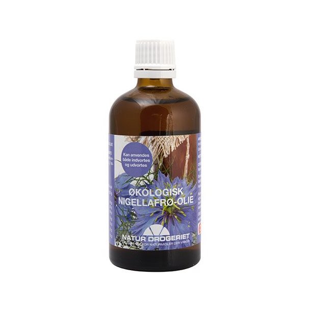 Natur-Drogeriet Nigellafrolie koldpresset, kologisk - 100 ml.