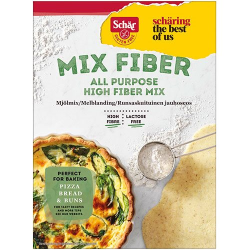 Sch�r glutenfri fiber br�dmix - 500 g.