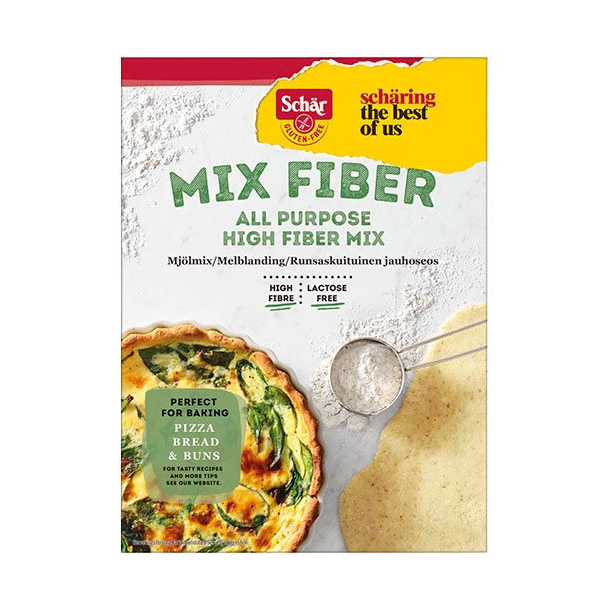 Sch�r glutenfri fiber br�dmix - 500 g.