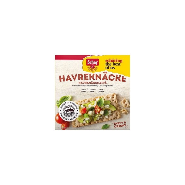 Sch�r glutenfri havre kn�kbr�d - 215 g.
