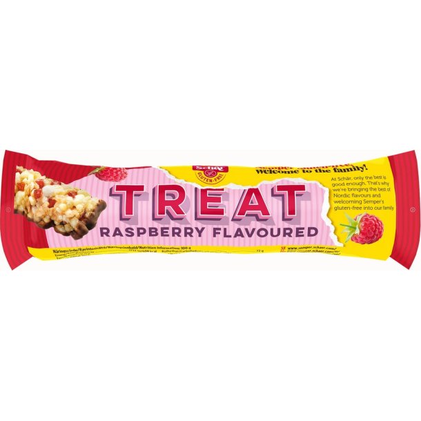 Sch�r Bar Treat hindb�r - 22 g.